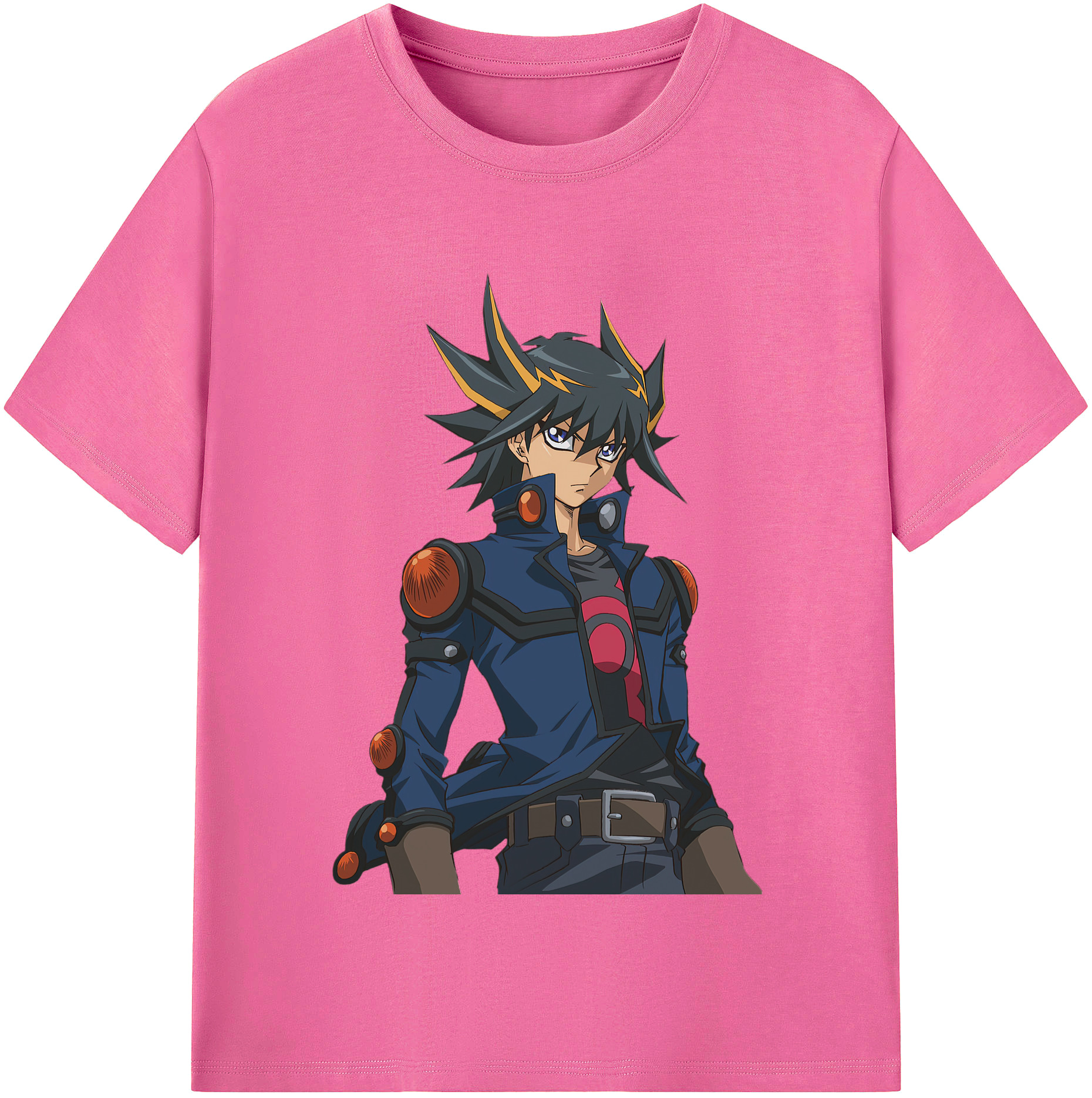 （画像用） 遊☆戯☆王 Yu-Gi-Oh! レディースカジュアルプリントTシャツ（綿100％）